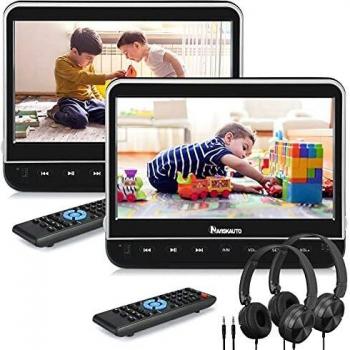 AutoDVD 10.1” NAVISKAUTO con Monitor & Cuffie
