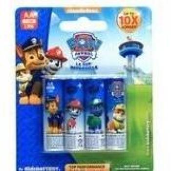 Piles Kids 4 × AA — 10 pack sans mercure