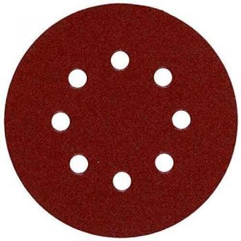 Dischi Carta Abrasiva Forati con Velcro 125mm Grana 120 Milwaukee