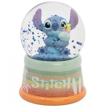 Globo di Neve in Vetro con Tema Stitch – Pacchetto Regalo