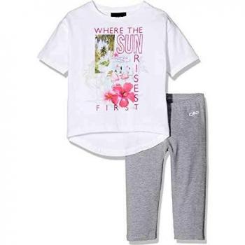 Tuta CMP 39D7435M Bianco e Grigio