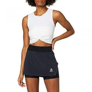 Odlo Samara – Falda Deportiva Corto Mujer, Color Negro, Talla L