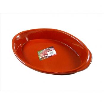 Fuente Refractaria Ovalada 37x23 cm