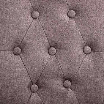 Sillas de comedor 2 unidades tela gris taupé vidaxl-sillas-de-comedor-2-unidades-tela-gris-taupe