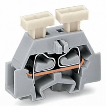 Grau‑Führungsklemme WAGO 261-321/341-000 – 6 mm, 200 Stück