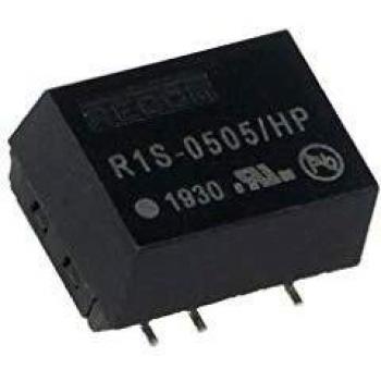 Recom Convertisseur CC/CC cms R1S-0505/HP 5 V/DC 200 mA 1 W