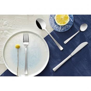 Set di Posate Argento Lucido 24 Pezzi Neptune