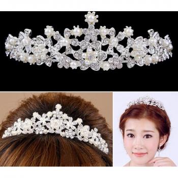 Luxury Wedding Jewelry Set with Tiara