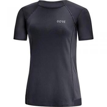 R5 GOREWEAR Damen Laufshirt 40 in Dunkelgrau/Schwarz
