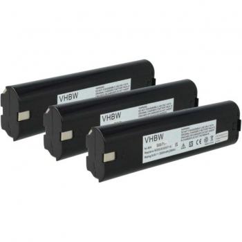 VHbw 3× Batteries NiMH 3000 mAh 9,6 V – Makita 6092D