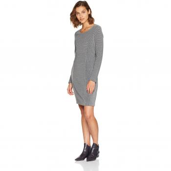 BOSS Orange Damen Langarmshirt Dadress 10195489 01, Grau, Small