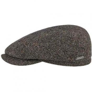 Stetson Flat Cap (1‑St) Flatcap mit Schirm – Made in the EU