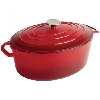Vogue Rot‑Ovale Casserole – 5 Liter