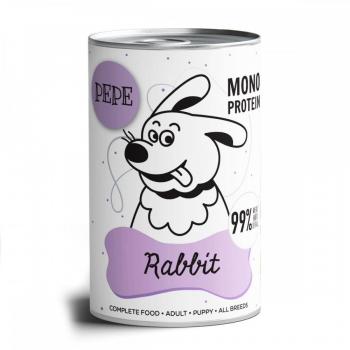 Repas humide pour chien “Lapin‑Pepe” – 400 g