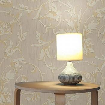 Papier Peint Fleurs Élégance Baroque