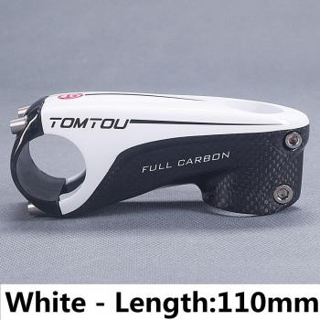 TOMTOU Carbon Bicycle Stem 6 Degrees, 80/90/100/110mm Options