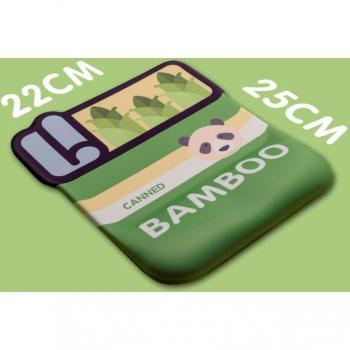 Panda Green Memory Foam Wrist Rest for Keyboard