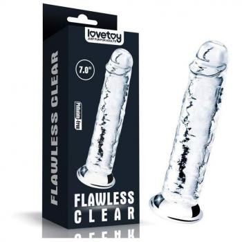 Gode Flawless Transparent 18 cm