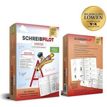 SCHREIBPILOT Schreibmappe, Heft Wörter inkl. Bleistift