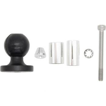 RAM Black Fork Stem Mount – Aluminum Base w/ Ball Head
