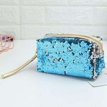 Dames pailletten make-up koffer