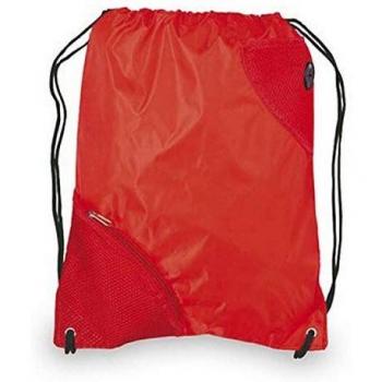 BigBuy Trekking Rucksack mit integrierter Lautsprecherbuchse – Rot