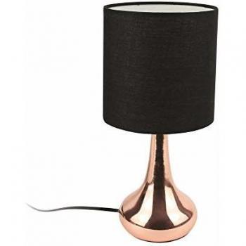 Lampe Moderne Cuivre et Noir FIRMIN