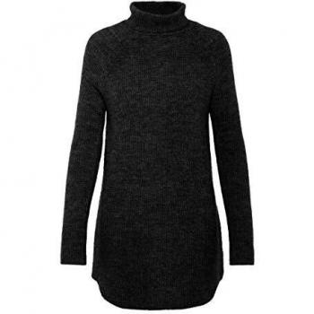 Women's XL Black High-Neck Sweater by Ellen