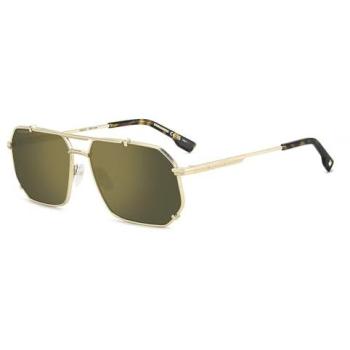 Dsquared2 D2 0175/S J5G/CW 61mm Golden Men's Sunglasses