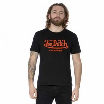 T-shirt Noir Coton Homme Von Dutch First 2XL