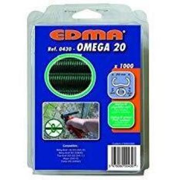 Agrafe Galva Plastifié Vert