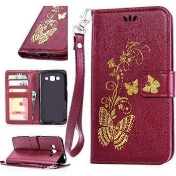 Cáscara ZeWoo® Carcasa y Funda de PU Piel para Samsung Galaxy Grand 2