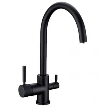 Mitigeur Noir Esla 3 Voies pour Cuisine