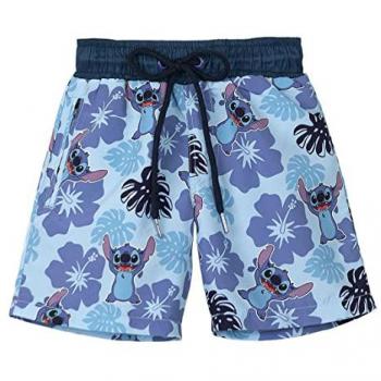 Bermudas de Baño Azul Claro con Stitch 3 Años