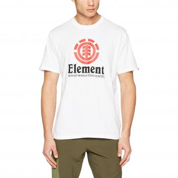 T-Shirt Element Vertical SS Homme, Blanc Optique, FR : M