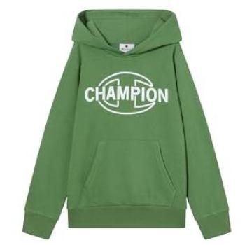 Sudadera Champion Verde con Gorro GS149 RGG