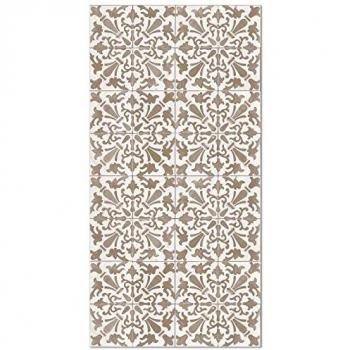 Tapis en vinyle motifs géométriques 300x200cm