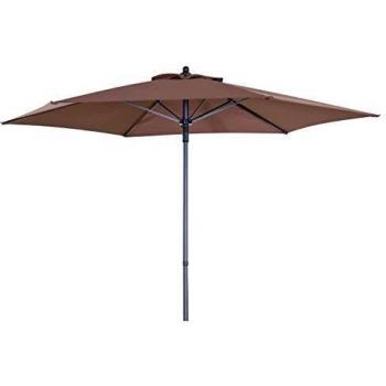 Parasol Octogonal de Aluminio Habitex Ø210x210 cm con Mástil Ø32 mm