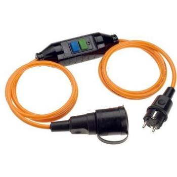 Prolunga con protezione personale prcd 230 v Arancione Bachmann 341.880