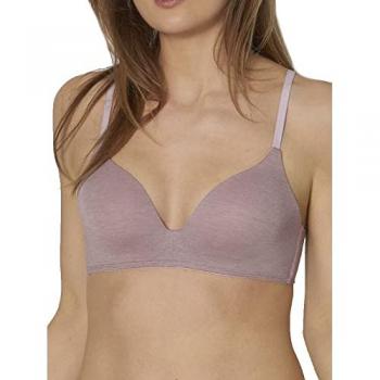 Embrace Padded Soft Cup Bra in Purple – Size L+