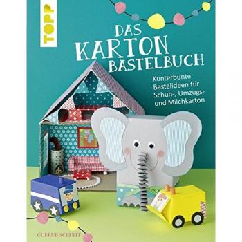 Das Karton-Bastelbuch: Kunterbunte Bastelideen für Schuh-, Umzugs