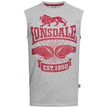 Cleator Lonsdale Männer‑Tee – schmale Ärmelfreiheit, klassischer Schnitt
