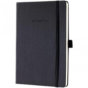 Notitieboek Sigel Conceptum A5 194 blz 80 gr blanco zwart