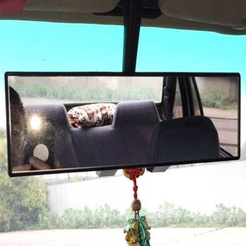 Retrovisor Coche 300 mm con Sistema de Visión Integral + Accesorios Infantiles