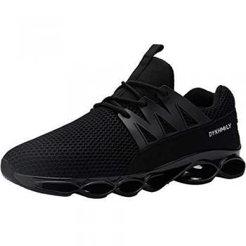 DYKHMATE Scarpe Antinfortunistiche Uomo Leggere Traspiranti con Punta in Acciaio