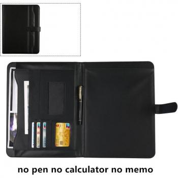 PU Leather Document Holder with Card Slots