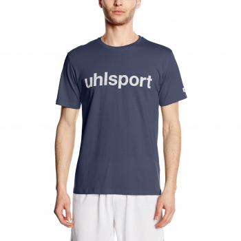 Uhlsport T-Shirt Essential Promo in Marinemelange, Herrengröße 2XL