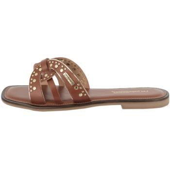 Sandales Hamity Cuir Marron Les Tropeziennes