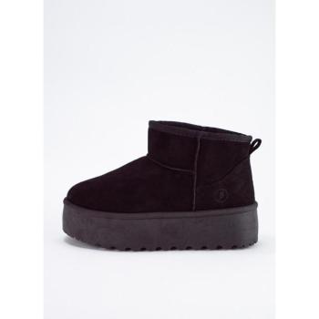 Botas de Couro KESLEM Femininas na Cor Negra