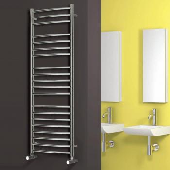 Eos 50cm Polished Stainless Steel Radiator